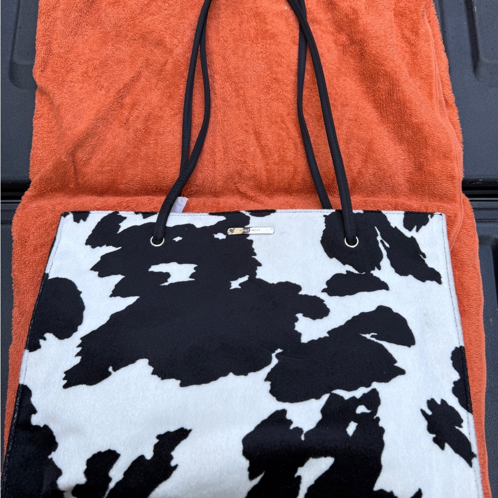 Nine West Cow Print Purse